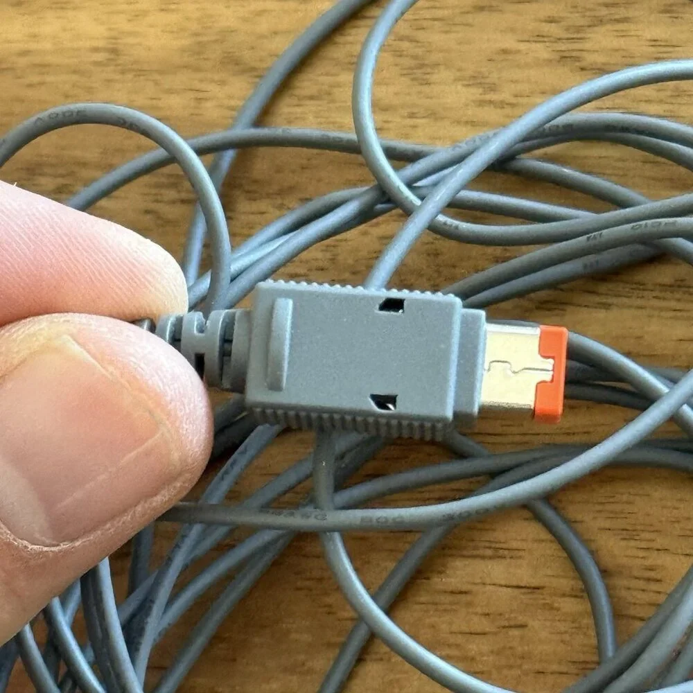 OEM CABLE ONLY For‎ Nintendo Wii Sensor Bar Wired RVL-014 Wii And Wii U READ